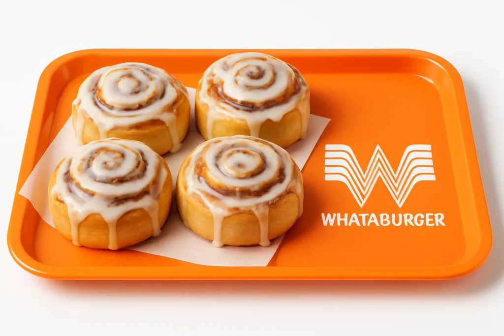 Menu 86 Tray of Cinnamon Rolls
