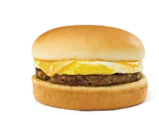 Menu 37 whataburger breakfast on a bun